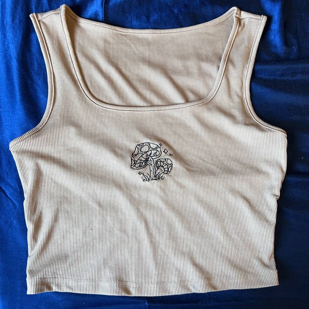 Cute mushroom tank top